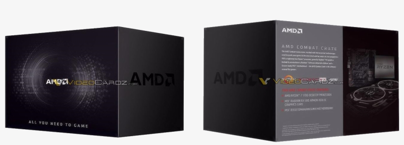 Amd And Msi Might Be Planning On Releasing A Gaming - Box, transparent png download