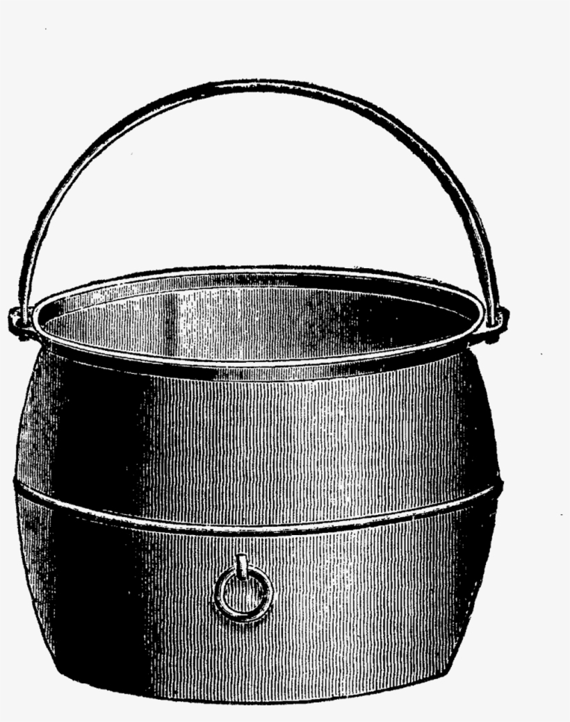 This Digital Cauldron Clip Art Is Perfect For Your - Storage Basket, transparent png download