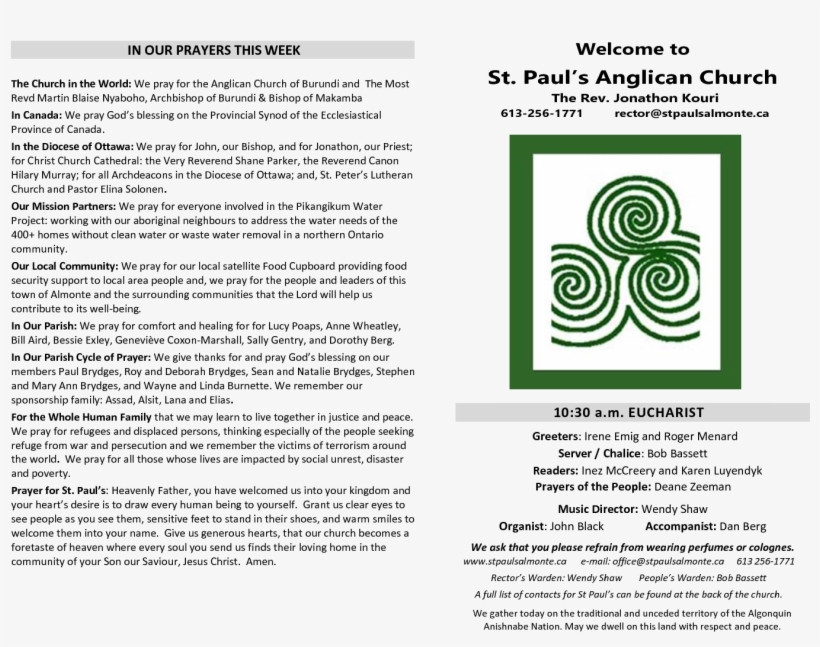 Bulletin 10 30 Am Iona Feb 3 - Circle, transparent png download