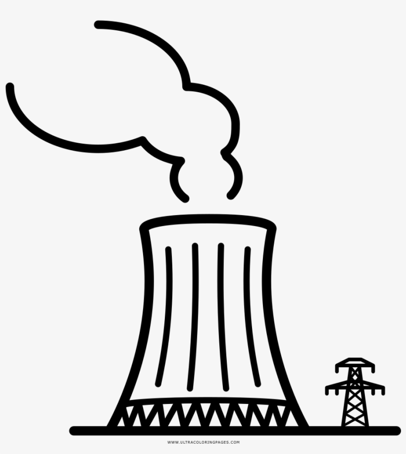 Central Nuclear Png - Nuclear Power Plant Icon, transparent png download