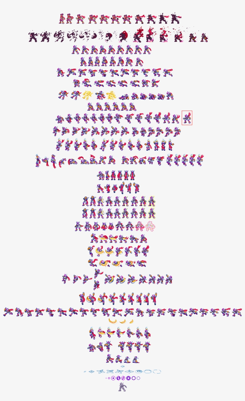 Was A Lazy And/or Forgetful Person And Didn't Finish - Megaman Zx Advent Sprite, transparent png download
