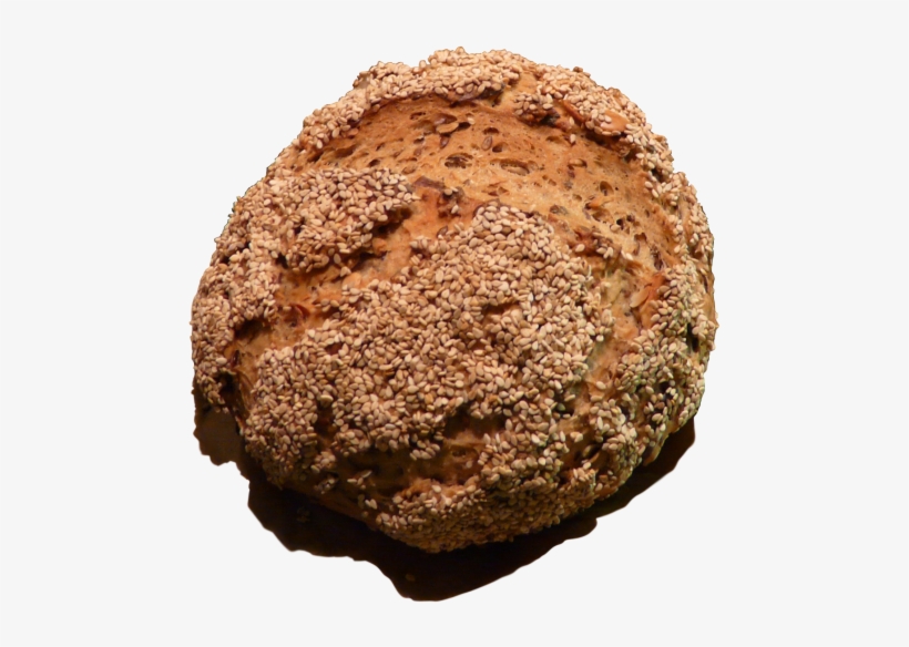Homemade Bread With Sesame Transparent Image Number - Soda Bread Png, transparent png download