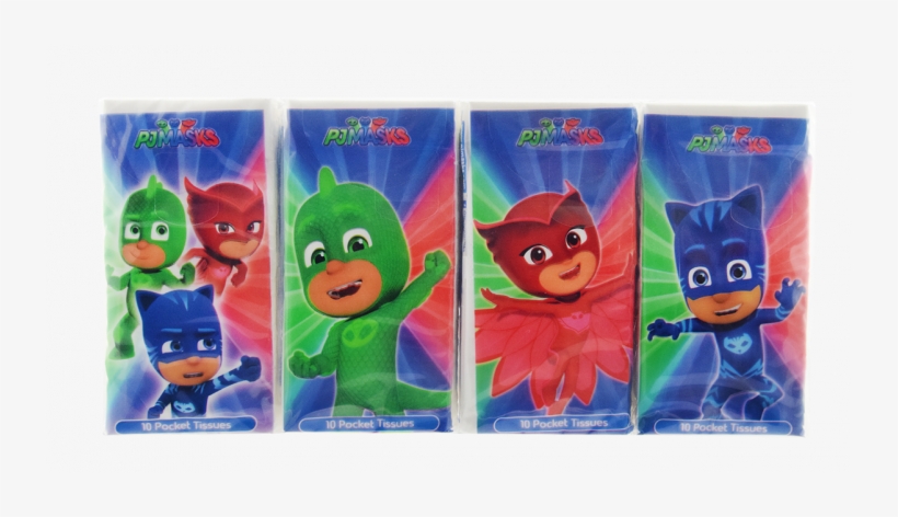 Pj Masks Pocket Tissues 8pk - Action Figure, transparent png download