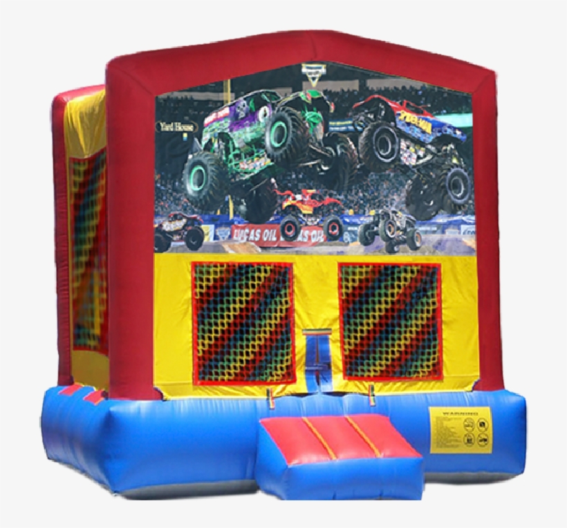 Monster Trucks Modular Bounce House - Ben 10 Bounce House, transparent png download