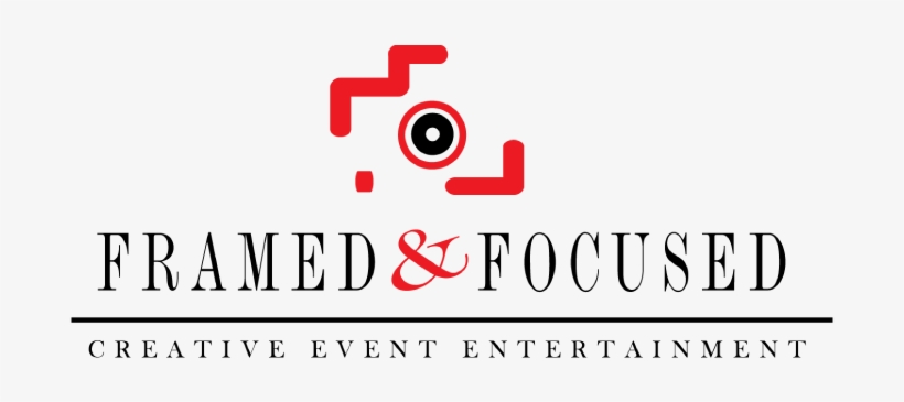 Framed And Focused Photo Booth Logo - Graphic Design, transparent png download