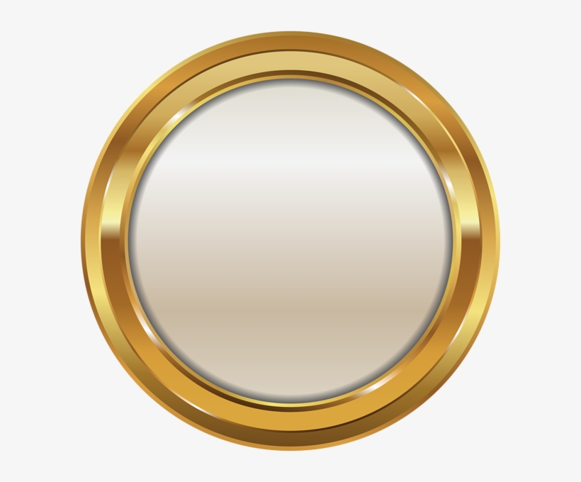 Gold And White Seal Png, transparent png download