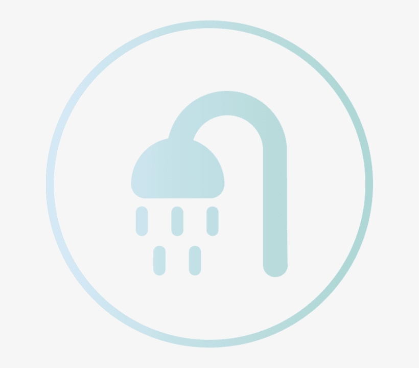 Shower Before You Float - Circle, transparent png download