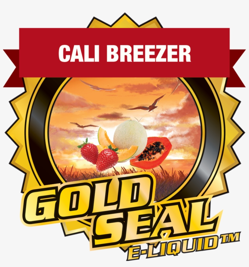 Cali Breezer 50/50 By Gold Seal *sale* - Gold Seal Ejuice, transparent png download