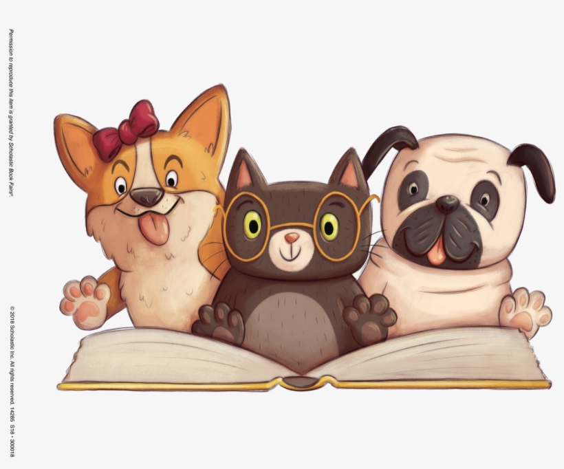 Paws For Books - Paws For Books Book Fair, transparent png download