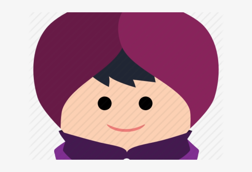 Sikh Turban Clipart Different Style Sikh - Cartoon, transparent png download