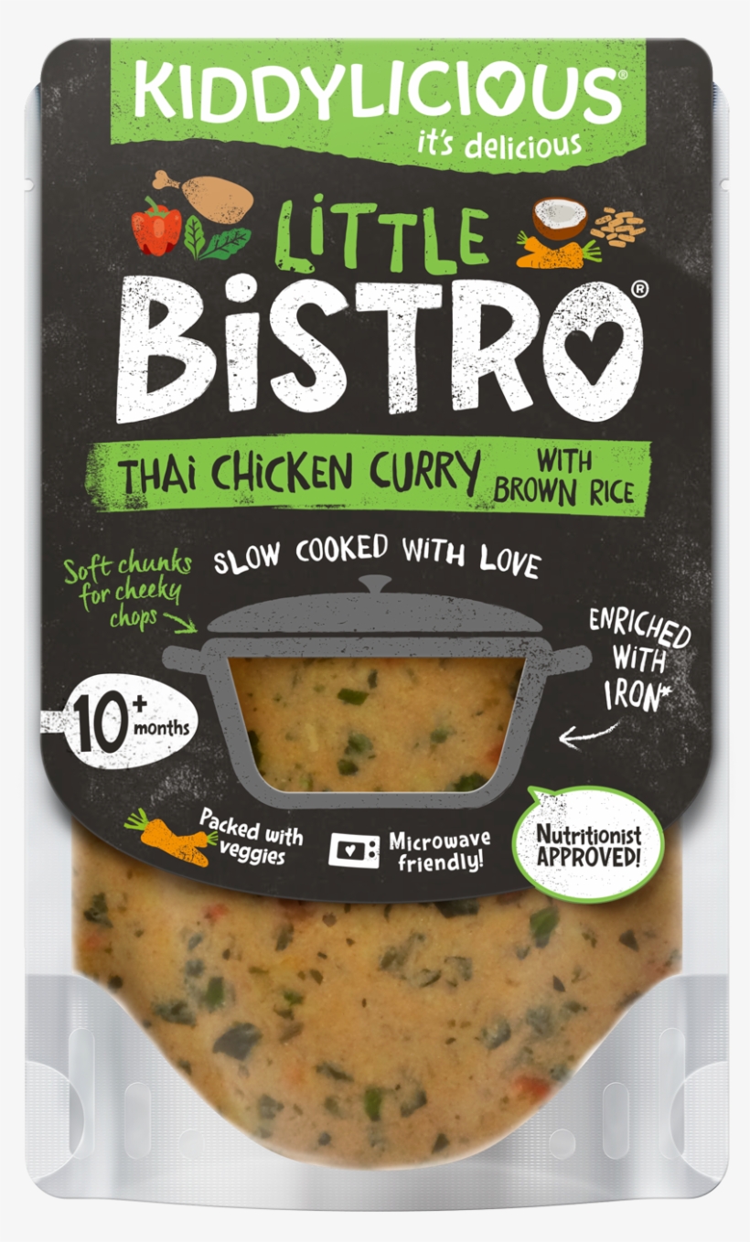 Thai Chicken Curry - Kiddylicious Little Bistro, transparent png download