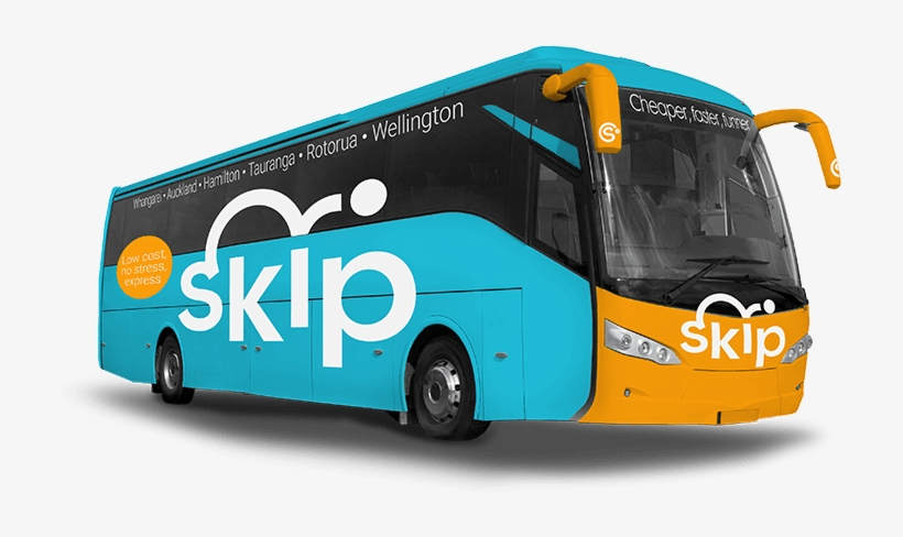 Skip Bus - Tour Bus Service, transparent png download