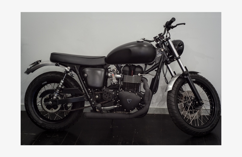 Triumph 92 Hero - Charcoal Black Motorcycle, transparent png download