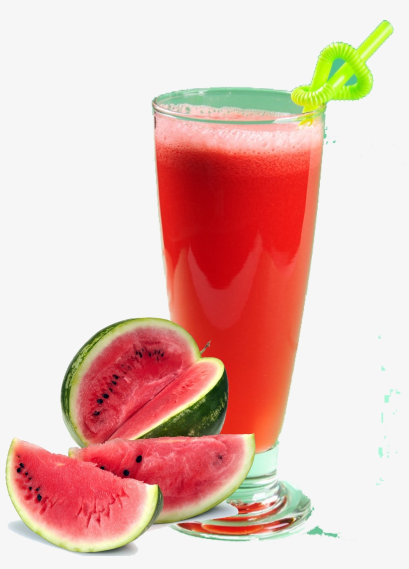 Ftestickers Watercolor Drink Juice Watermelon - High Quality Image Of Watermelon, transparent png download