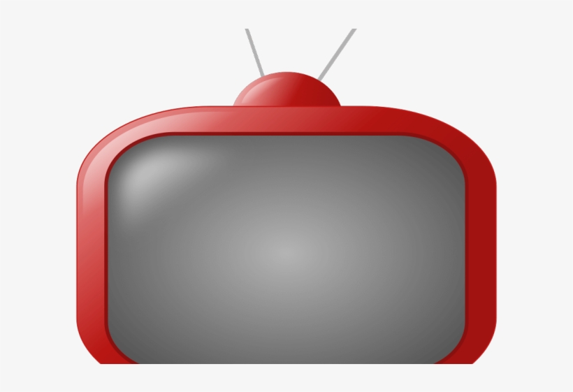 Television Clipart Red Tv, transparent png download