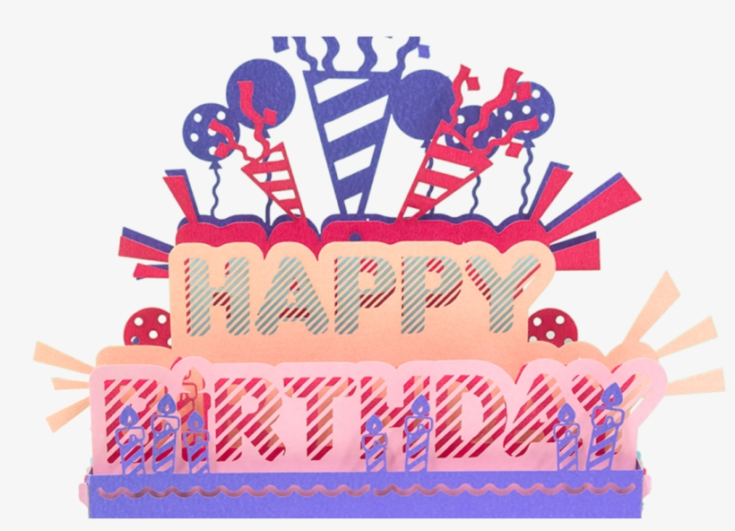 Happy Birthday Pop Up Card, transparent png download