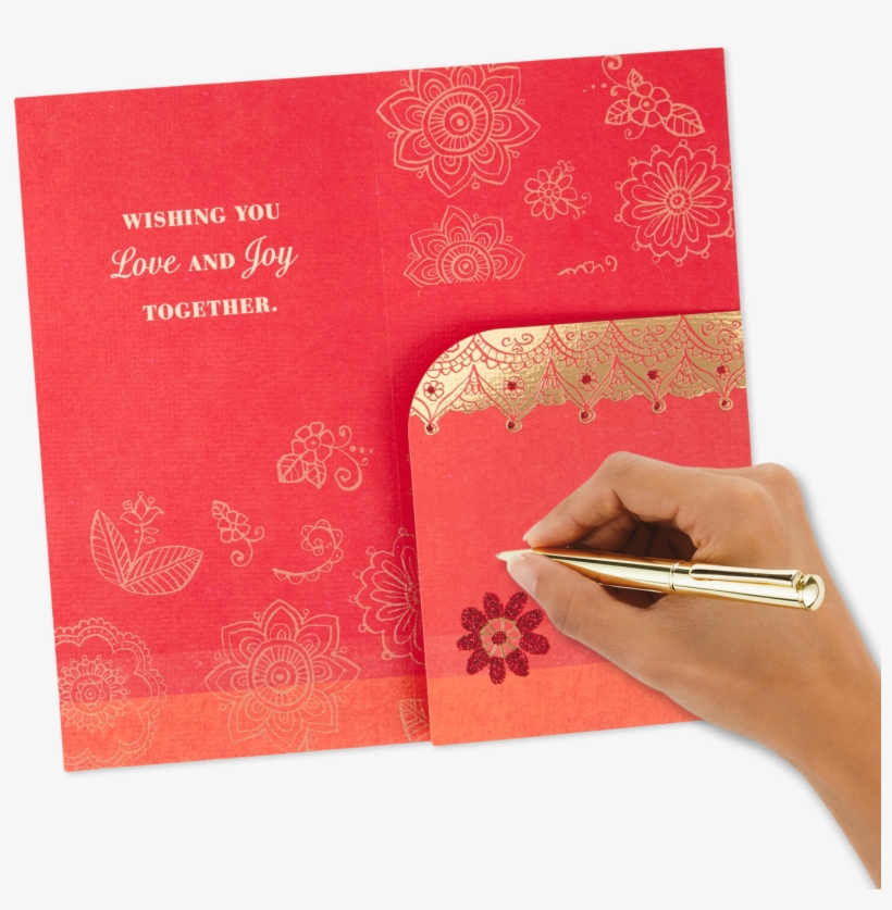 Tomorrow, Forever Money Holder Wedding Card - Paper, transparent png download