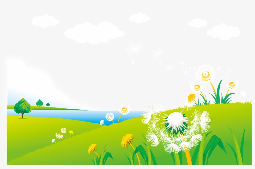 草原 插畫, transparent png download