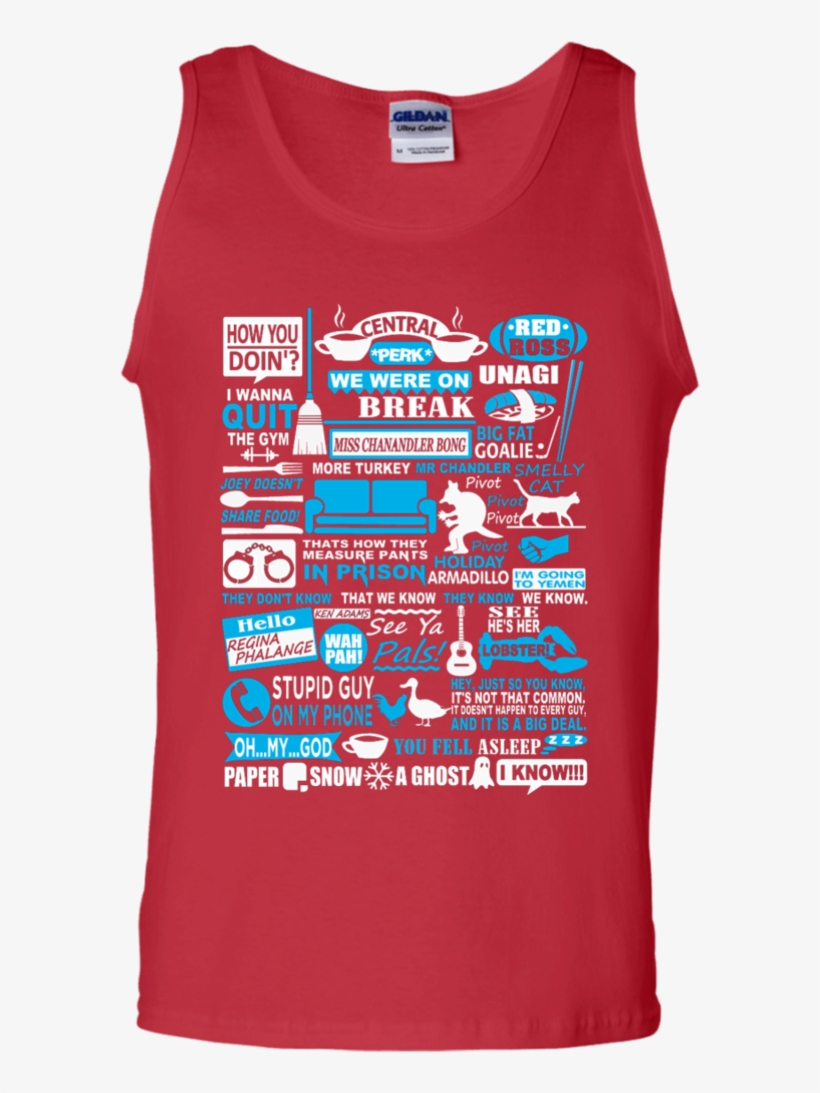 F - R - I - E - N - D - S Forever Quotes Tank Top - Active Tank, transparent png download