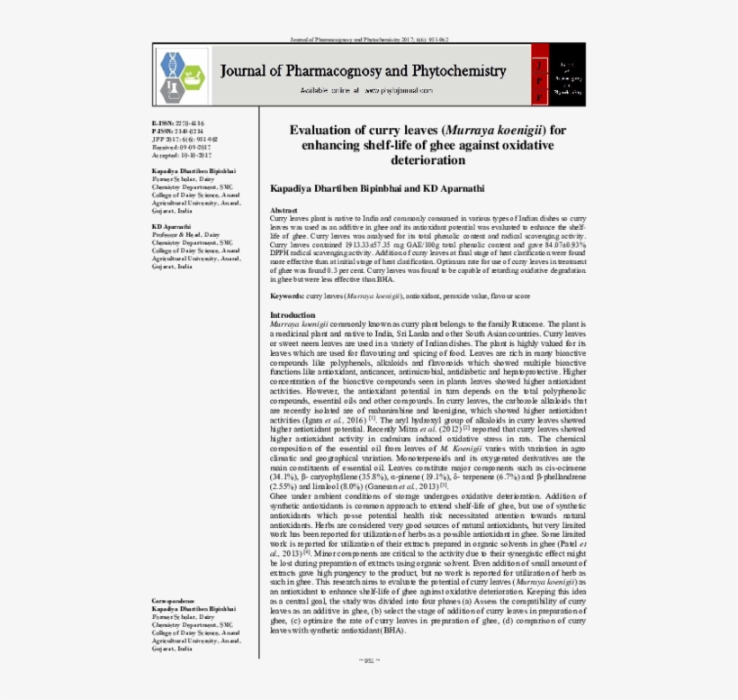 Pdf - Study Of Black Spot Of Papaya Article, transparent png download