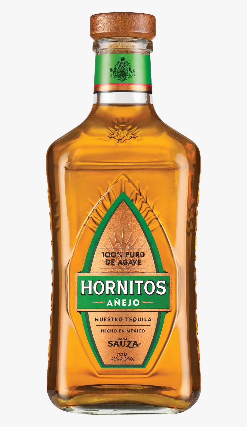 Hornitos Anejo Aged Tequila Bottle - Hornitos Anejo Tequila, transparent png download