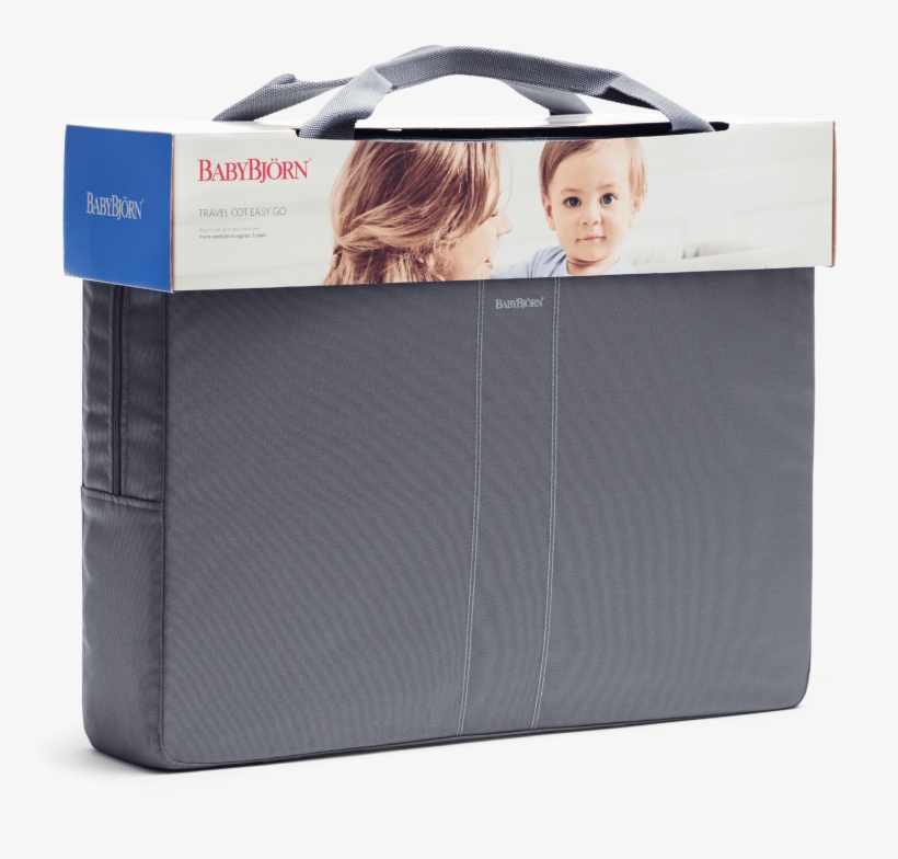 Transport Bag For Travel Cot Easy Go Grey Packaging - Wallet, transparent png download