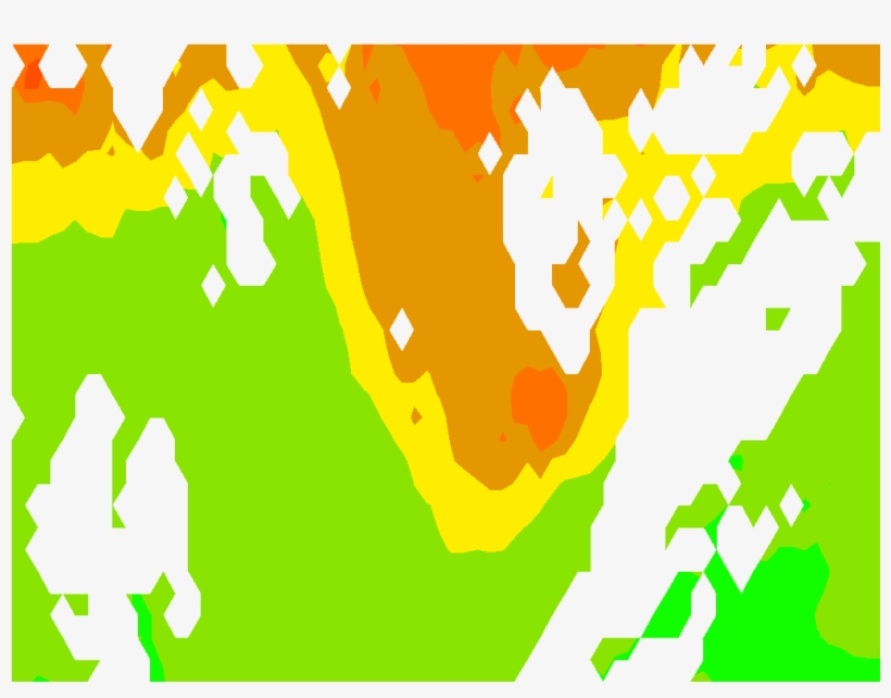 Ozone Total Ozone Mean Northamerica Idl Png 20060208 - Illustration, transparent png download