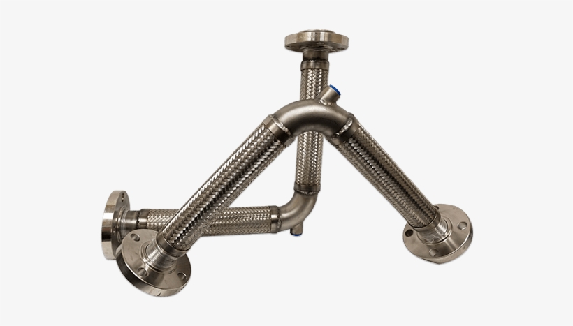 Custom Stainless Steel Metal Hose Assemblies For Gas-powered - C-clamp, transparent png download