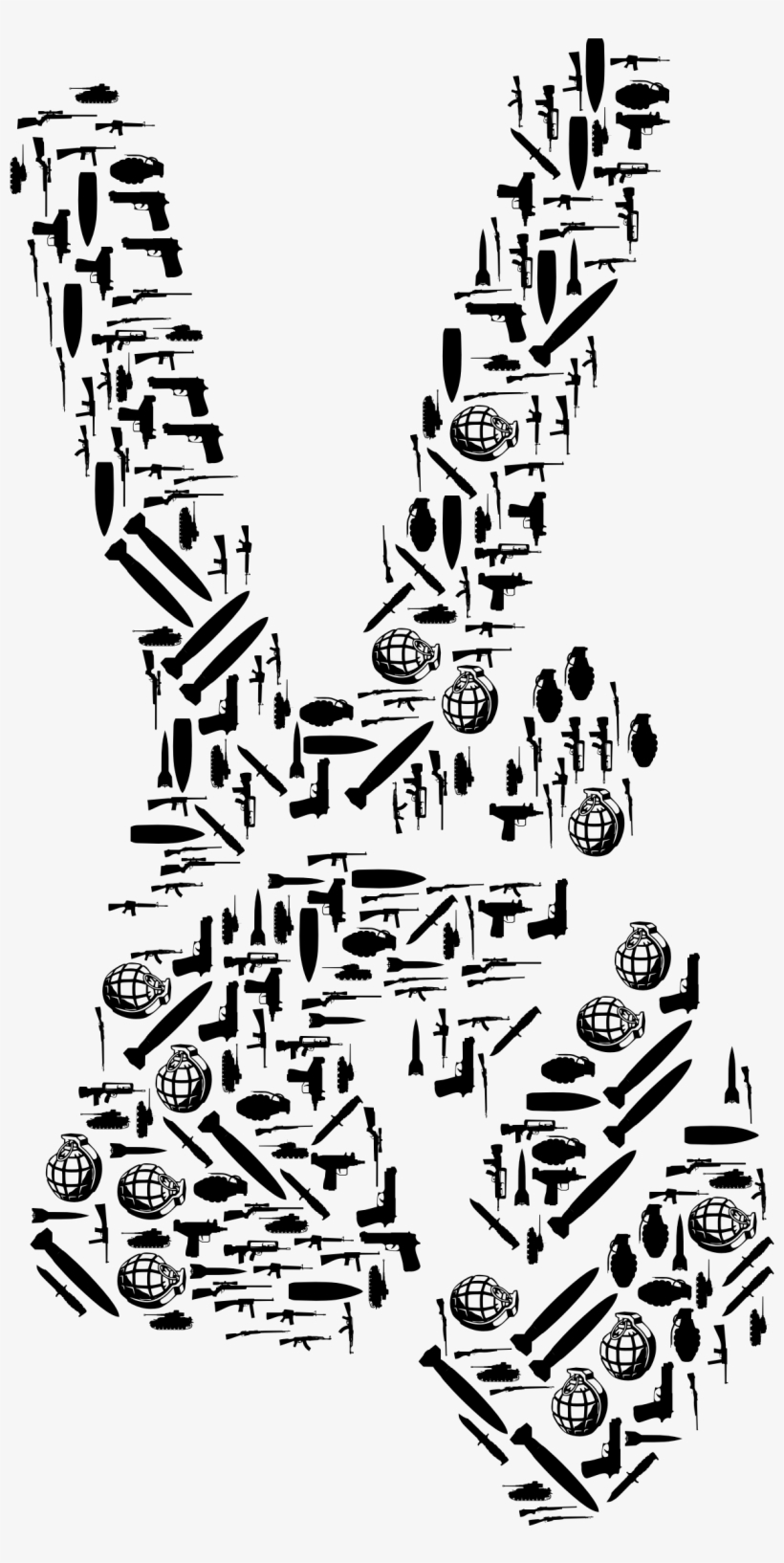 Clip Art Transparent Make Not Peace Big Image Png - Make A War And Peace, transparent png download