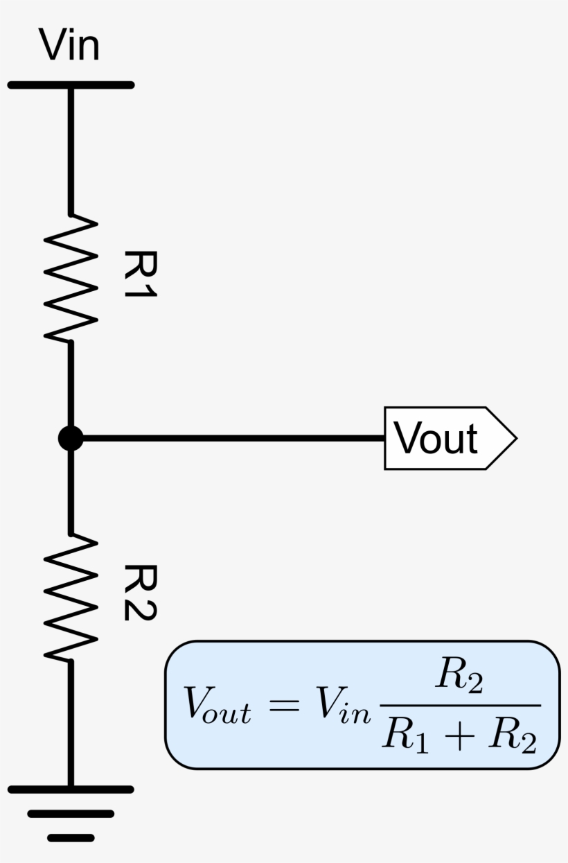 Big Image - Voltage Divider, transparent png download