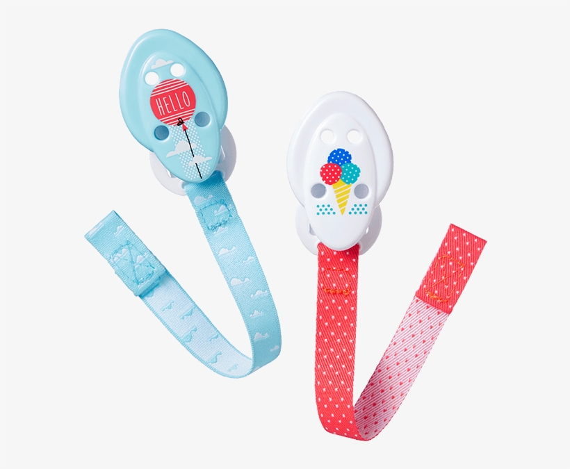 Ice Cream Pacifier Holder - Pacifier, transparent png download
