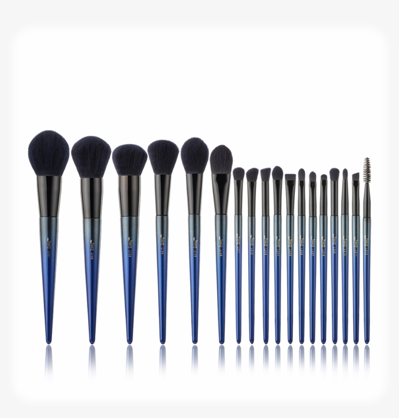 Blue Makeup Brushes, transparent png download