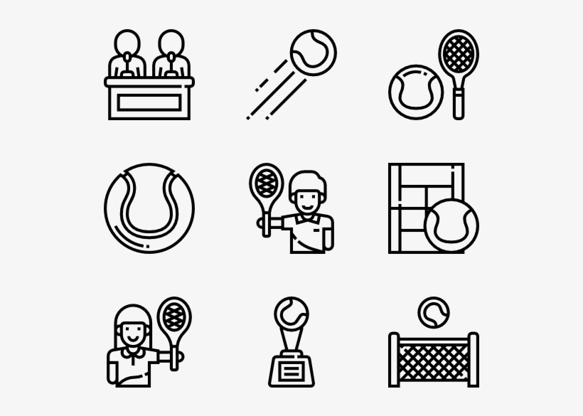 Tennis - Empty Wallet Icon, transparent png download