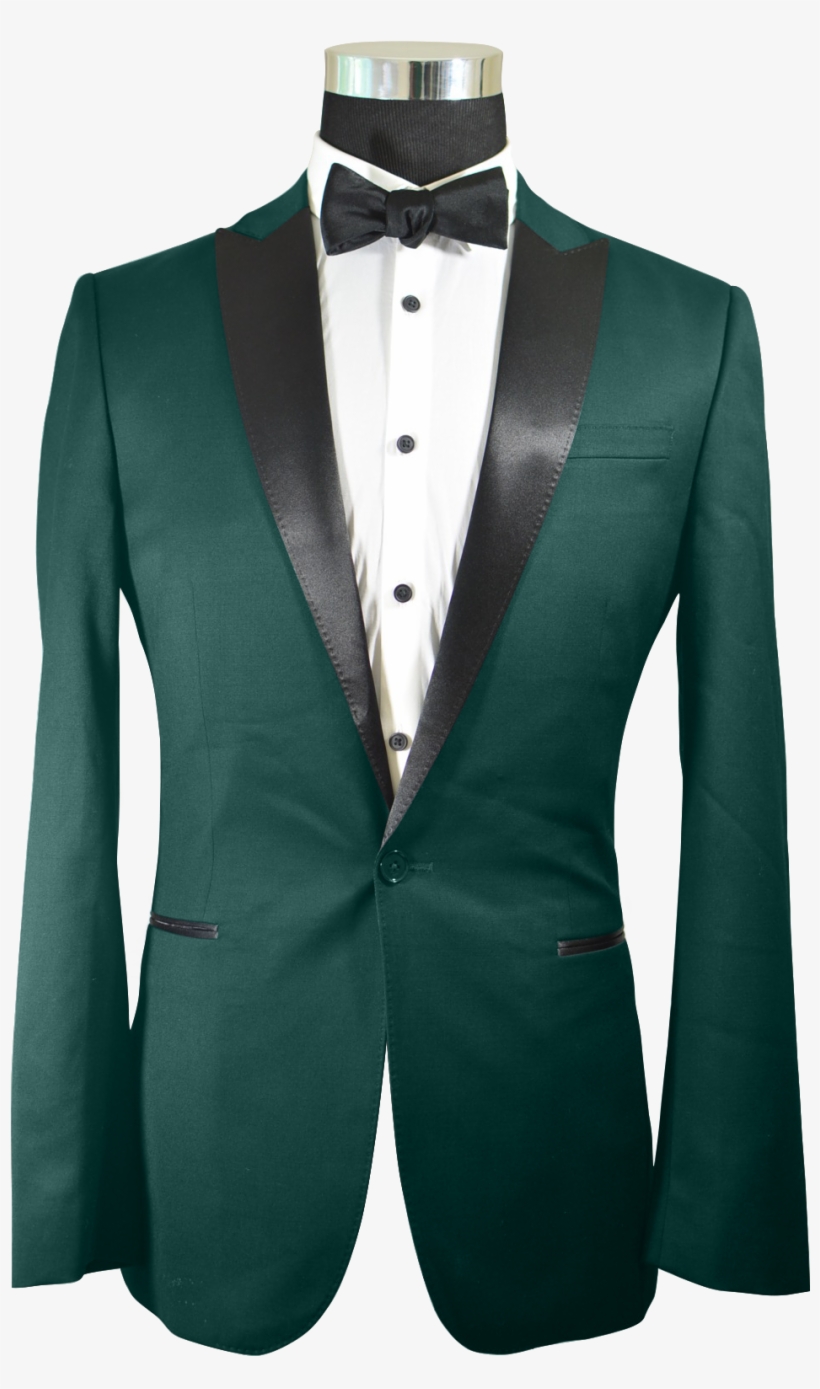 The Regal Forest Green Tuxedo - Tuxedo, transparent png download