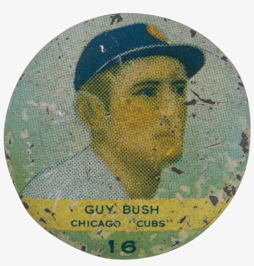 Guy Bush Chicago Cubs Chicago Button Museum - Circle, transparent png download