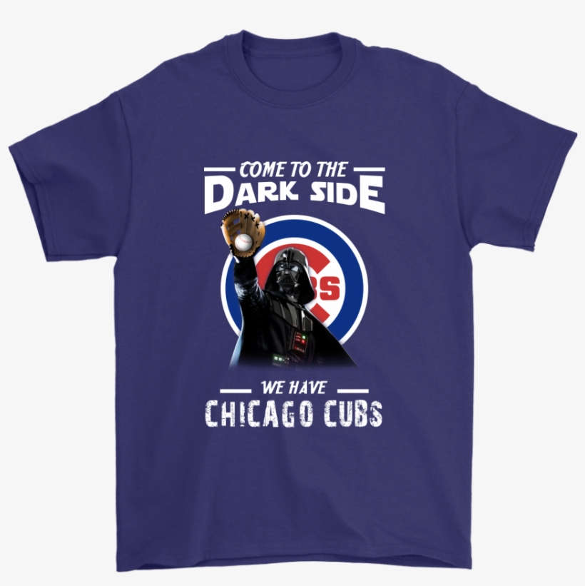 Come To The Dark Side We Have Chicago Cubs Shirts - Captain America, transparent png download