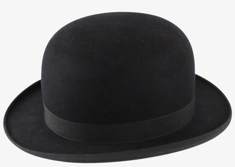 Vintage Longley Felt Black - Hat, transparent png download