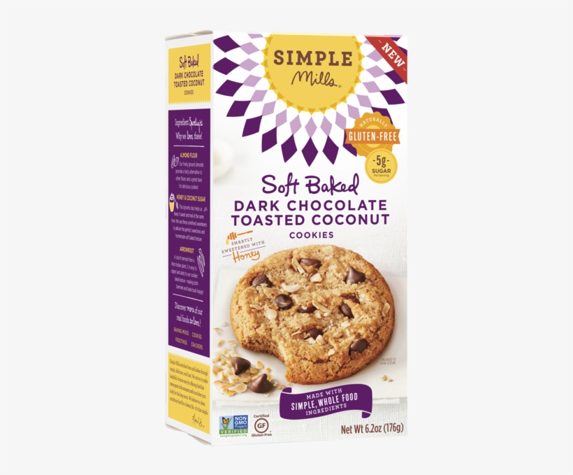 Simple Mills Soft Baked Cookies, transparent png download