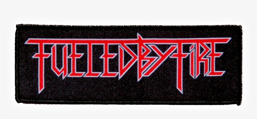 Details About Fueled By Fire Sew-on Patch Logo U - Fueled By Fire, transparent png download
