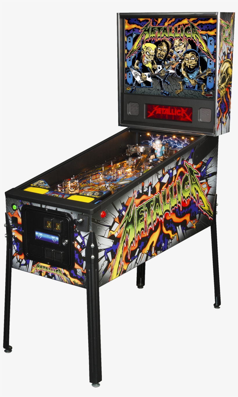 Pro - Metallica Pinball Machine, transparent png download