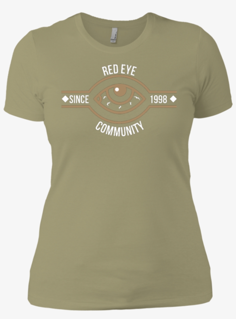 Red Eye Community Ladies T-shirt - Shirt, transparent png download