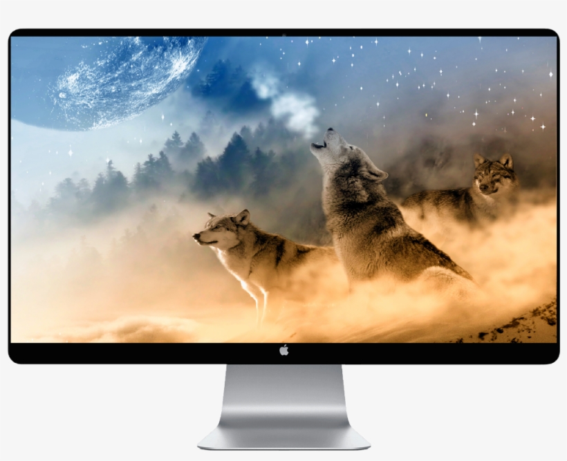 Score 50% - Wolf Howling, transparent png download