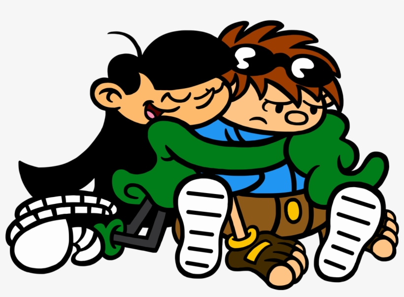 Depression Clipart Hug - Knd Hug, transparent png download