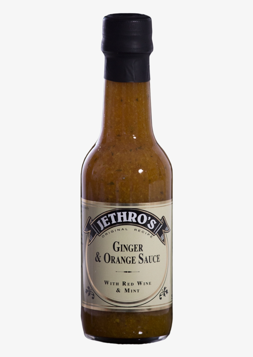 Ginger & Orange Sauce - Glass Bottle, transparent png download