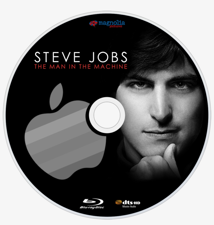 The Man In The Machine Bluray Disc Image - Steve Jobs Dvd, transparent png download