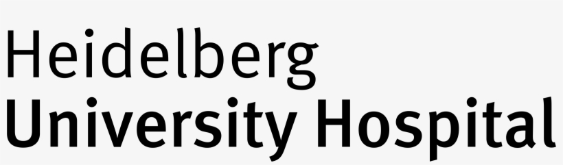 Heidelberg University Hospital Logo Black And Ahite, transparent png download