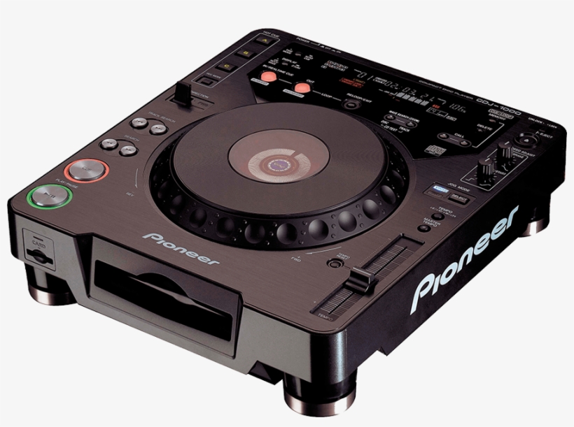 Digital Turntable - Pioneer Cdj 1000 Mk3 Usb Port, transparent png download