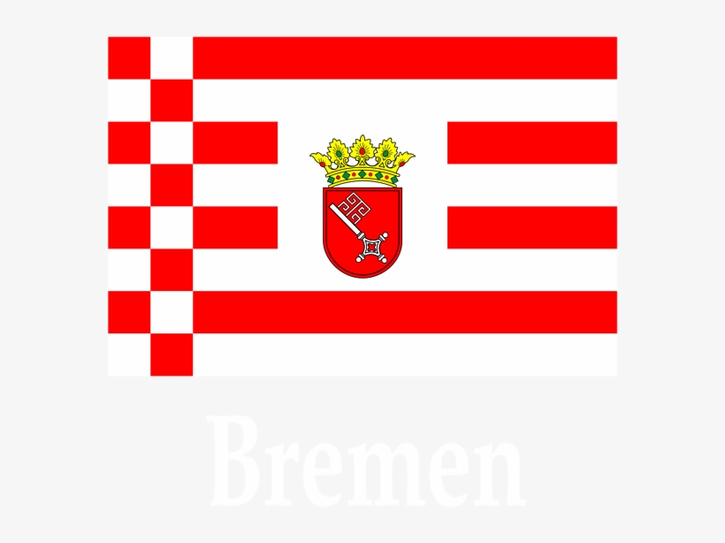 Bleed Area May Not Be Visible - German Federal State Flags, transparent png download