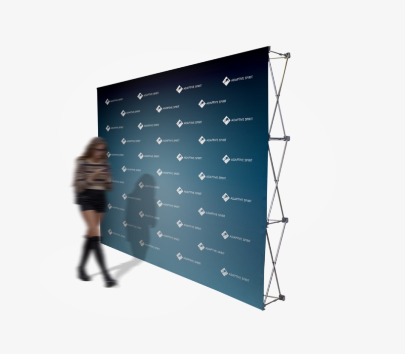 17 Ski 0388 Step & Repeat Banner Sm - Paper, transparent png download