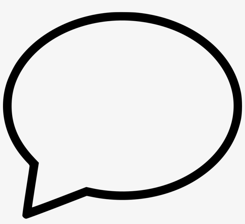 Speach Bubble Png - Circle, transparent png download